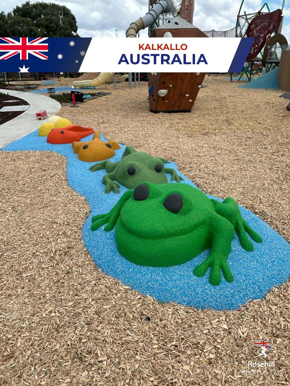 Playful Frog Motifs for a Nature-Inspired Playground in Kalkallo - Image 1