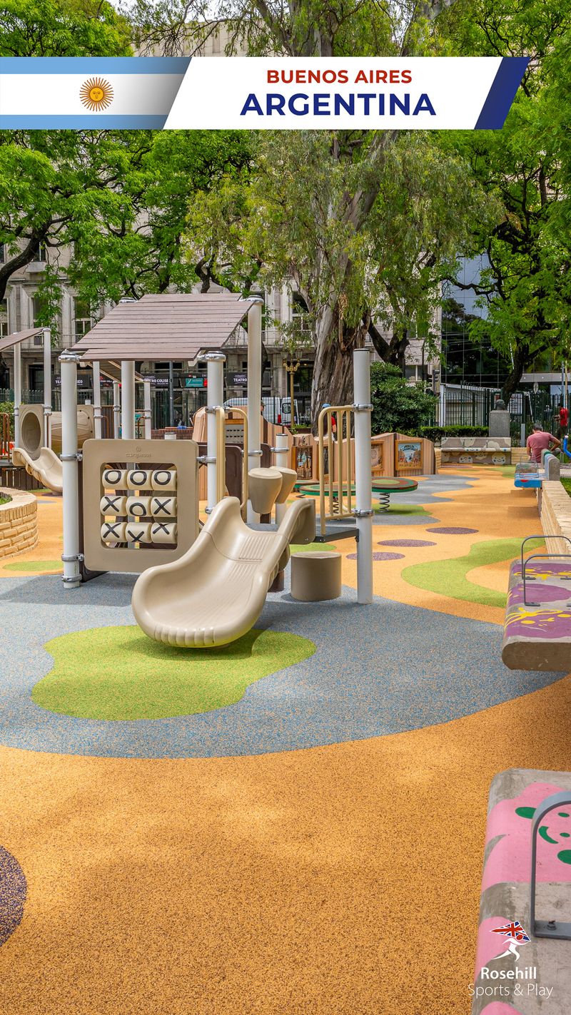 Plaza Libertad's Playground Revitalised 