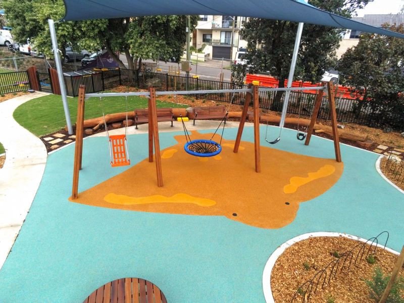 Aquatic-Themed Playground From Freshwater Beach