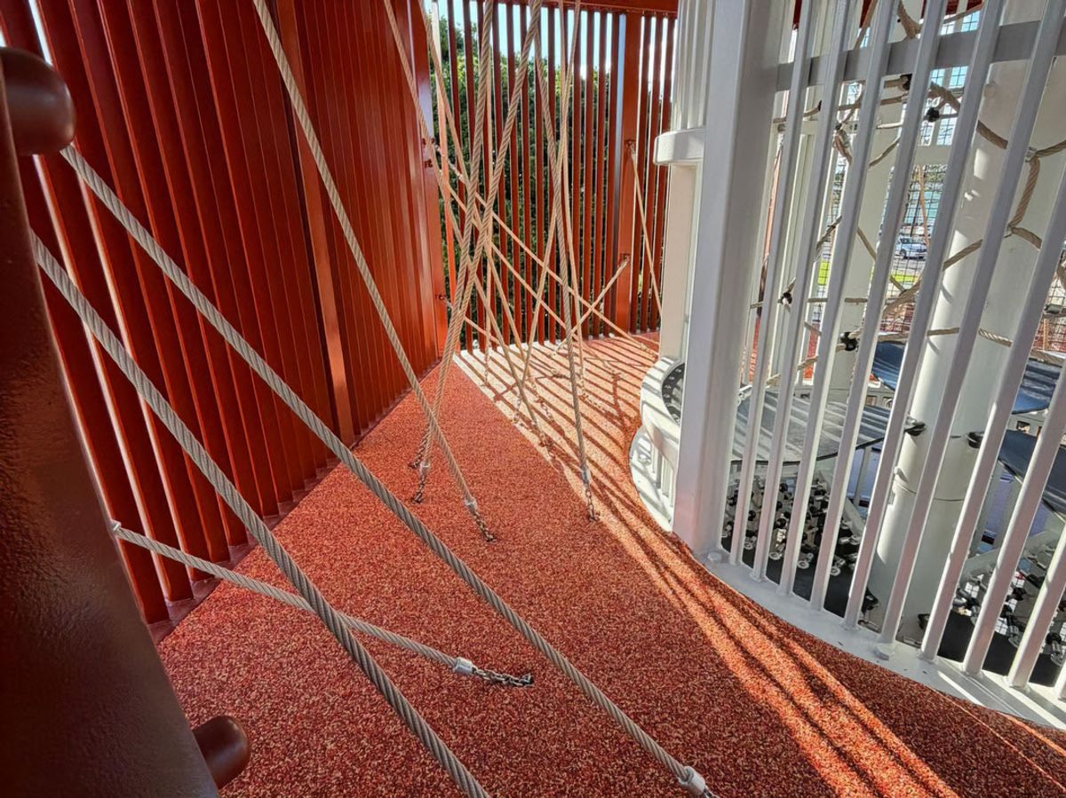 Rosehill TPV ® used on adventure play tower in Newcastle, Australia - Image 4