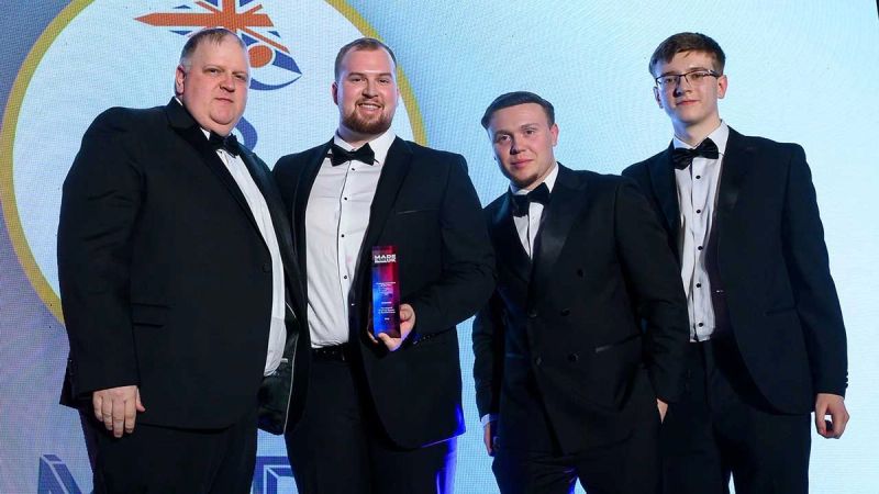 Rosehill wins Product Innovation of the Year at the Made in Yorkshire Awards.