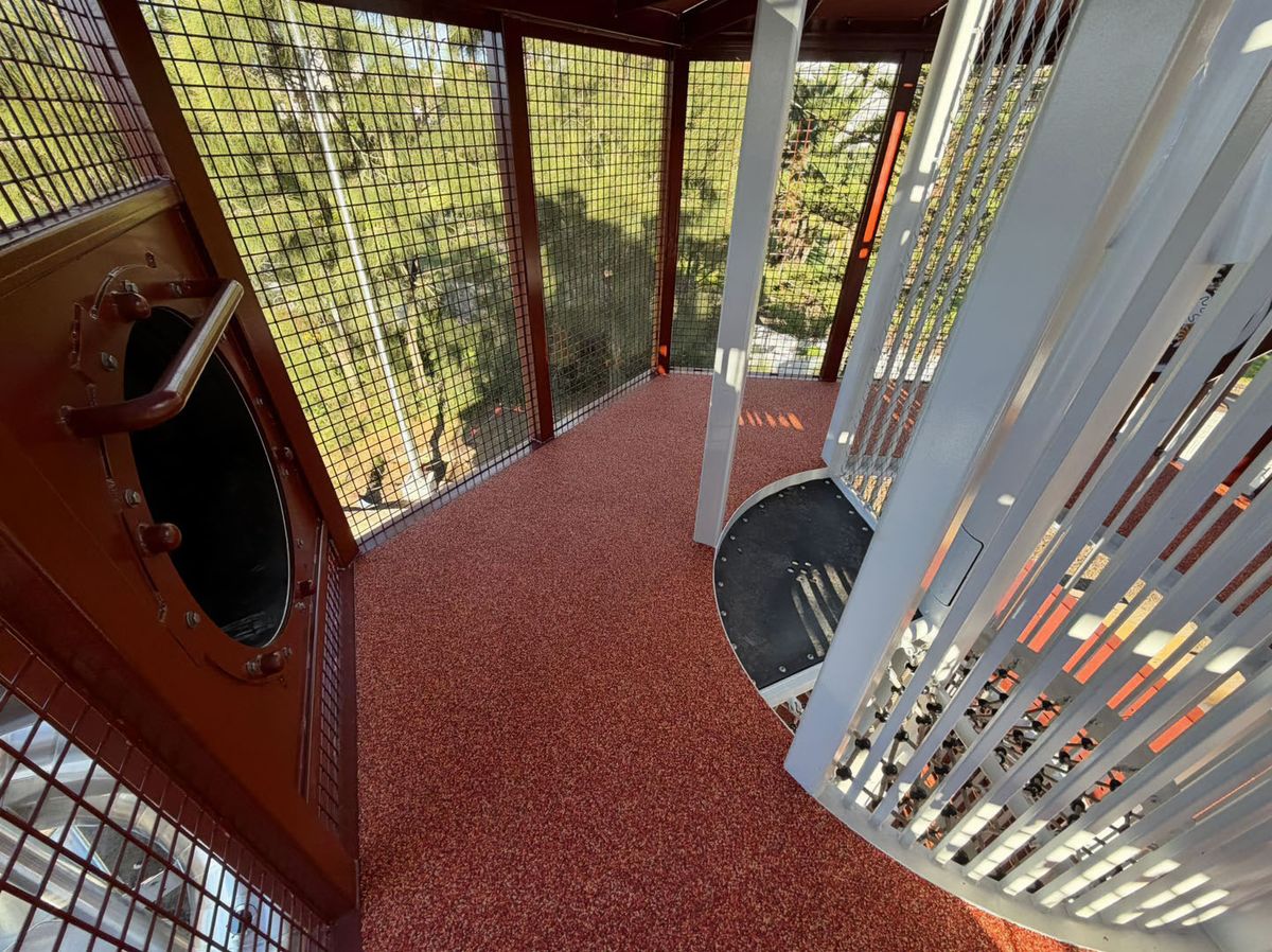 Rosehill TPV ® used on adventure play tower in Newcastle, Australia - Image 3