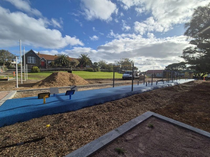 Ninja-Styled Obstacle Course At Port Fairy Consolidated School