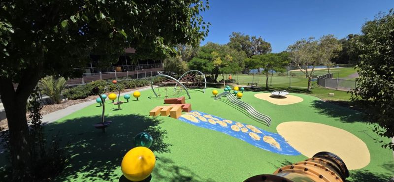 Golf-Themed Playground at Wembley Golf Course