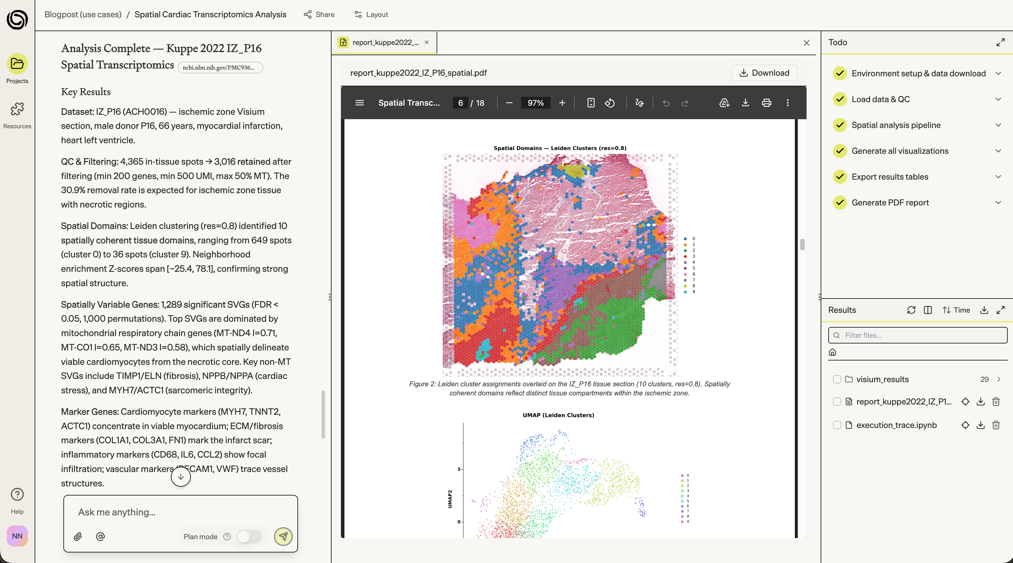 Spatial Transcriptomics Analysis