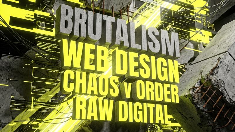 Brutalizm w Web Designie: Od Architektury do Cyfrowej Rewolucji