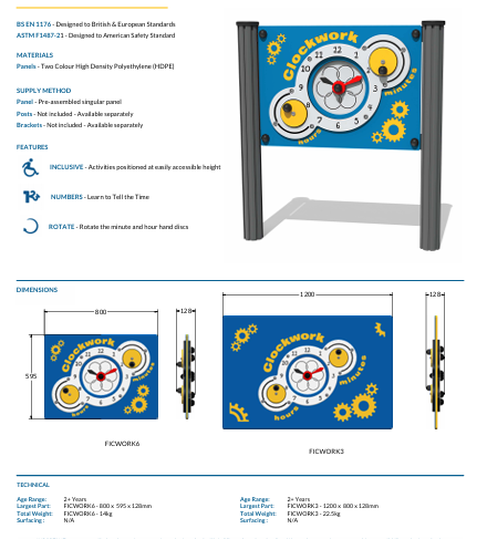 Clockwork Play Panel Specification