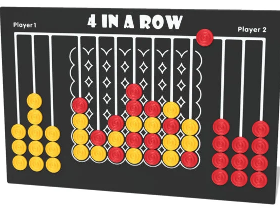Giant 4 In-a-Row Play Panel Thumbnail 1