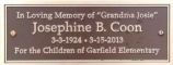 Metal memorial benches Thumbnail 3