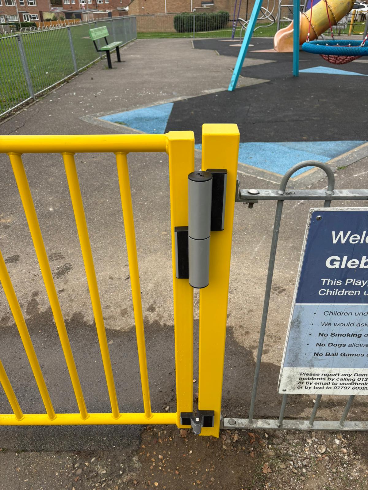 Playquip bespoke self closing playground gates  Thumbnail 2