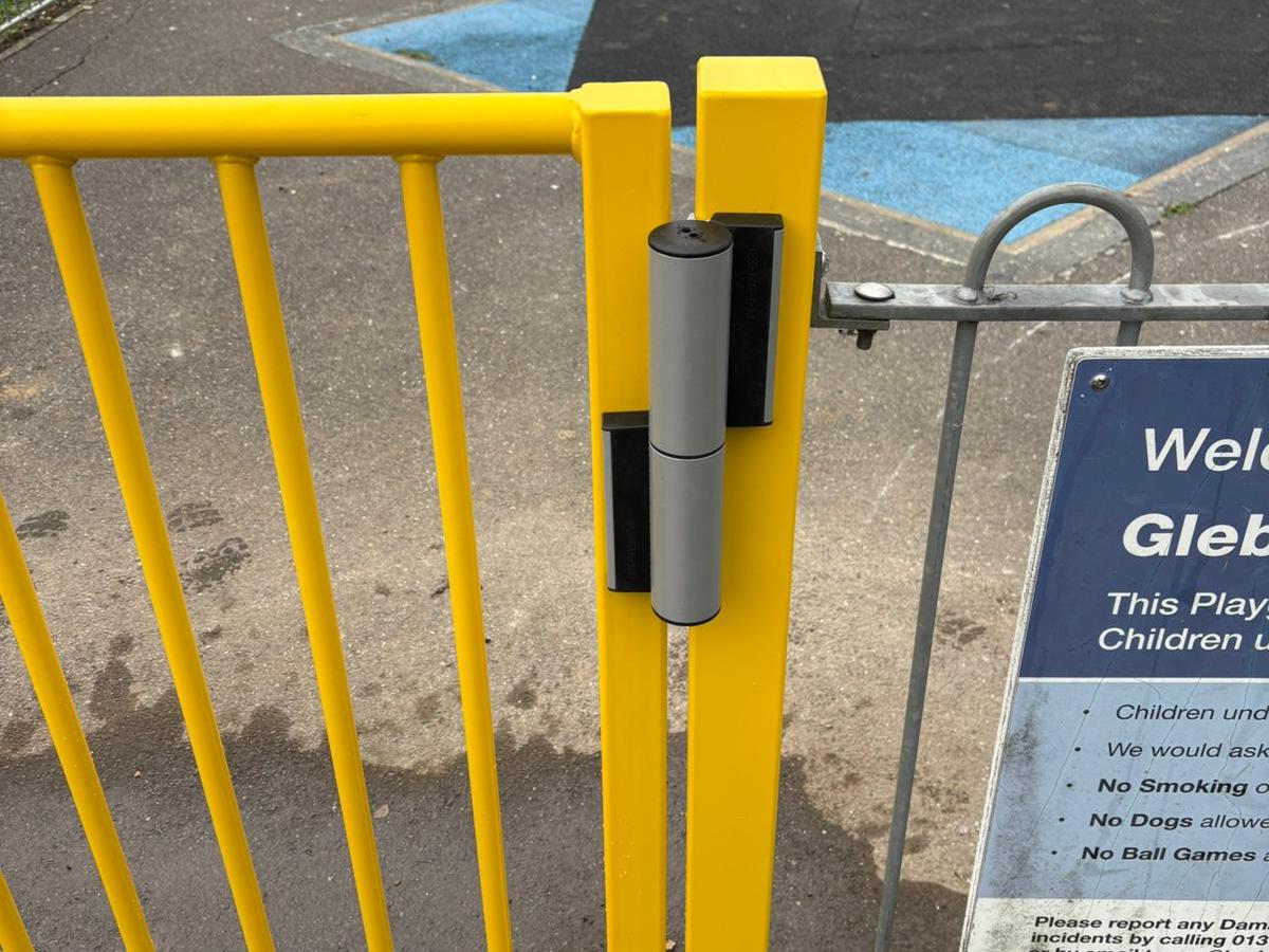 Playquip bespoke self closing playground gates Thumbnail 2
