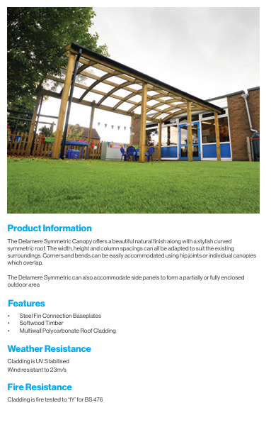 Timber canopies Specification
