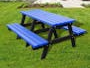 Standard Recycled Picnic bench Thumbnail 3