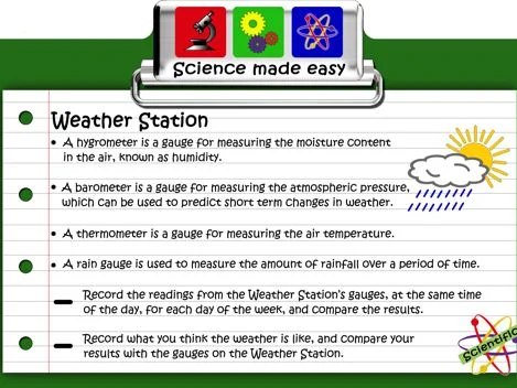 Scientific Weather Station Play Panel Thumbnail 4