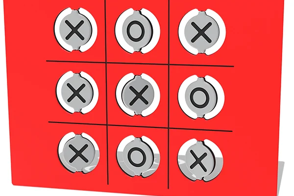 Flip-Over Noughts and Crosses Play Panel