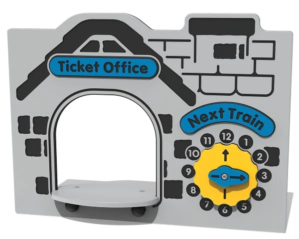 Train Ticket Office Play Panel