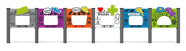 Toy Town Play Panel Set Thumbnail 2