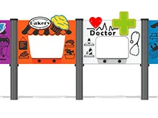 Toy Town Play Panel Set Thumbnail 2