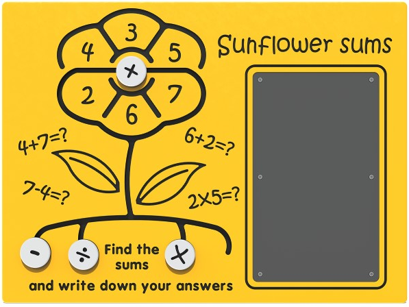 Sunflower Sums Play Panel Thumbnail 2