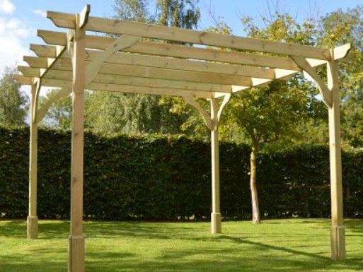 Timber pergolas Thumbnail 1