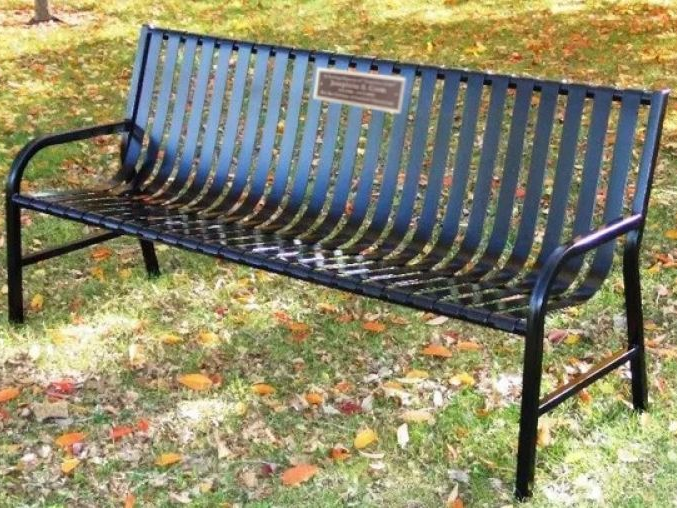 Metal memorial benches Thumbnail 1