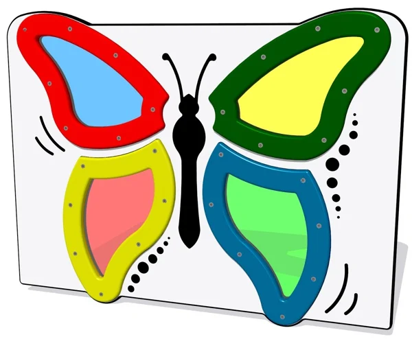 Sparkling Butterfly Play Panel