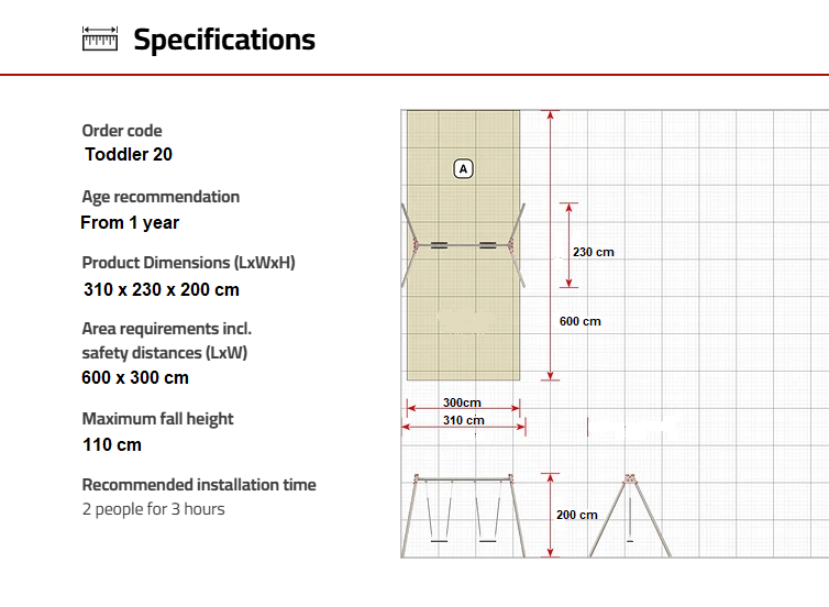 Cradle Seat Specification
