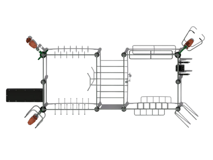 Atlantis Outdoor Fitness Rig Thumbnail 3