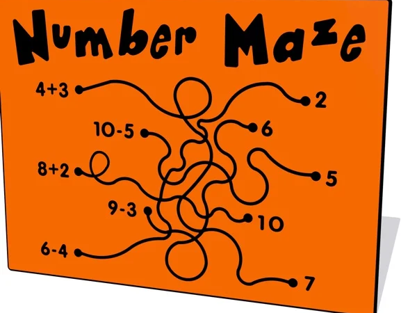 Number Maze Play Panel Thumbnail 1
