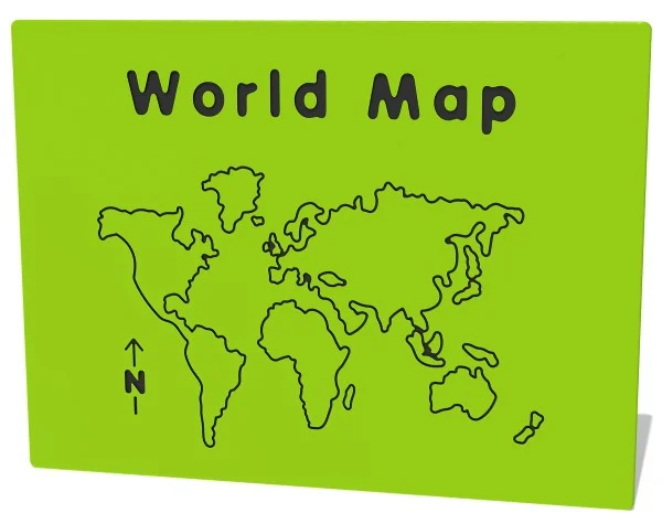World Map Play Panel