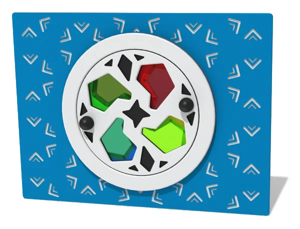 Colour Wheel Kaleidoscope Play Panel