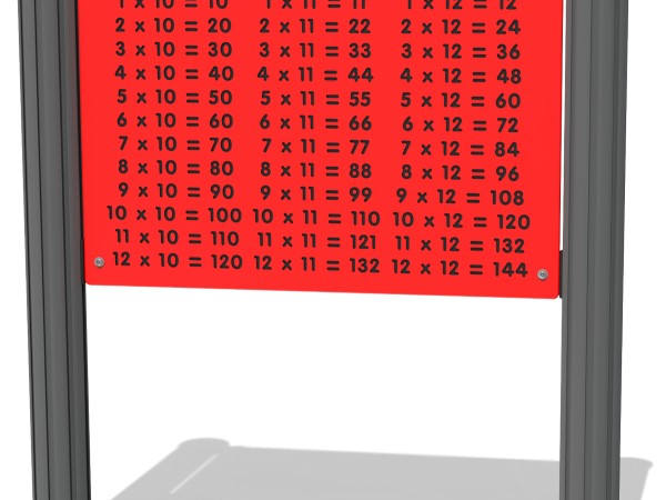 10, 11 and 12 Times Table Play Panel Thumbnail 3