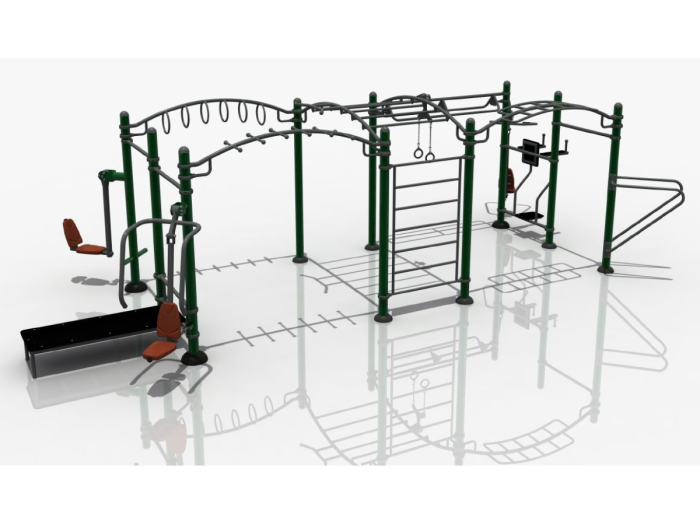 Atlantis Outdoor Fitness Rig Thumbnail 2