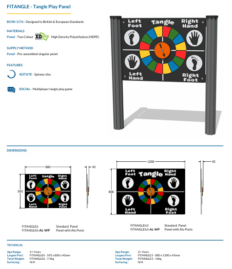 Tangle Play Panel Specification
