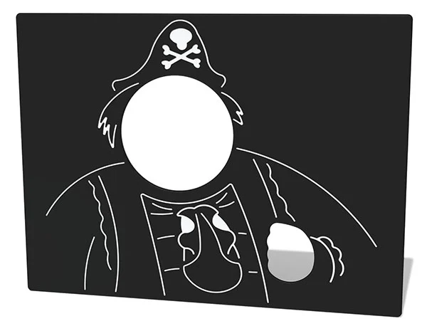 Pirate Head Through Play Panel