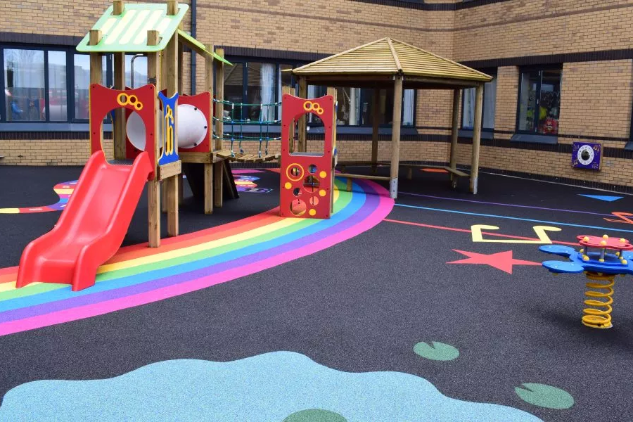 Wet Pour Safety Surface