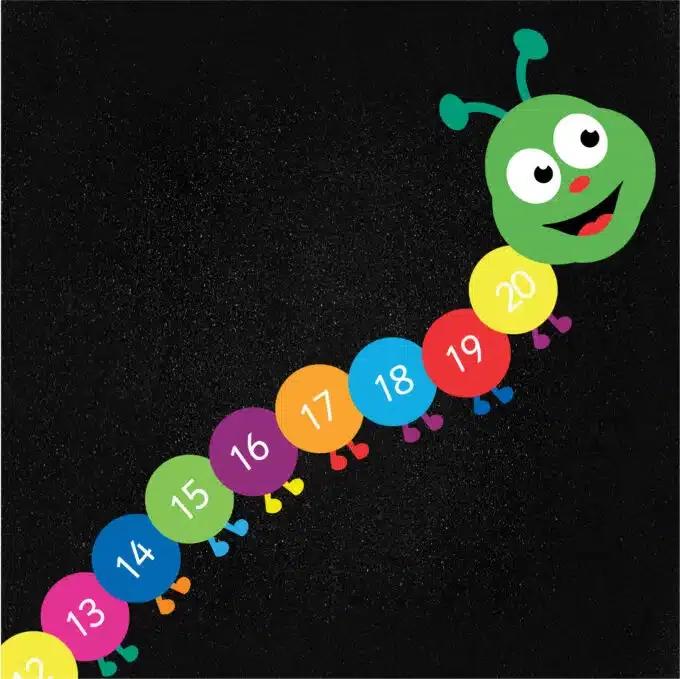 Numeracy Solid Colour Caterpillar  Thumbnail 2