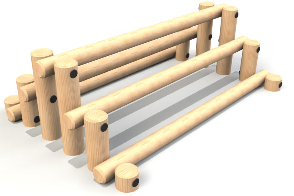 Log stack Hurdle
