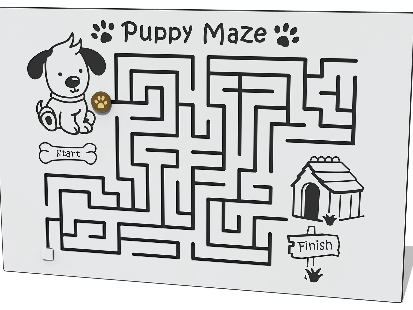 Puppy Maze Play Panel Thumbnail 1