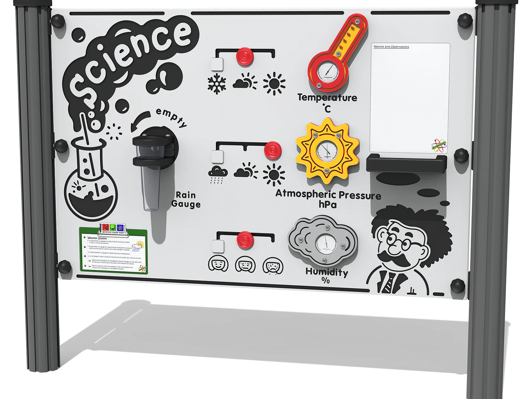 Scientific Weather Station Play Panel Thumbnail 3