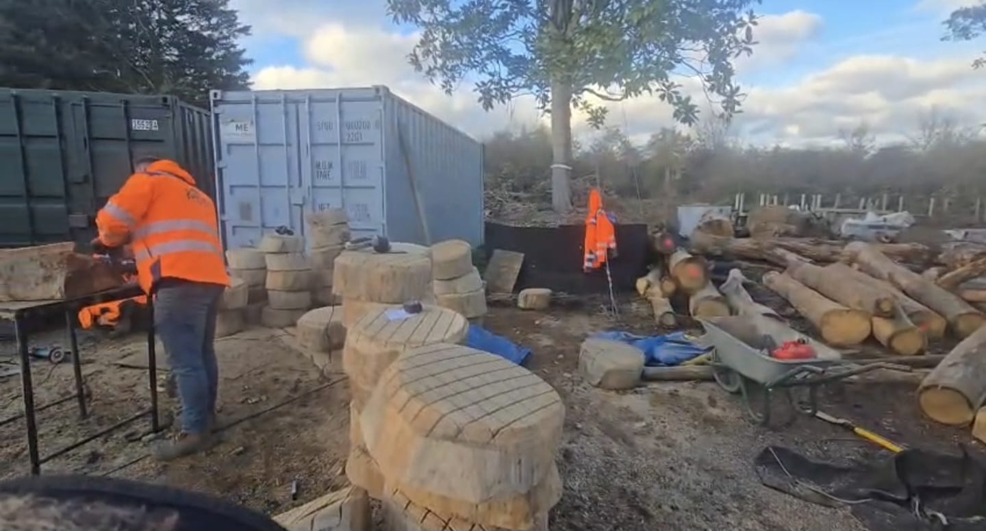 Log stepping stones  Thumbnail 2