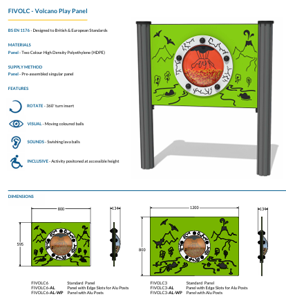 Volcano Play Panel Specification