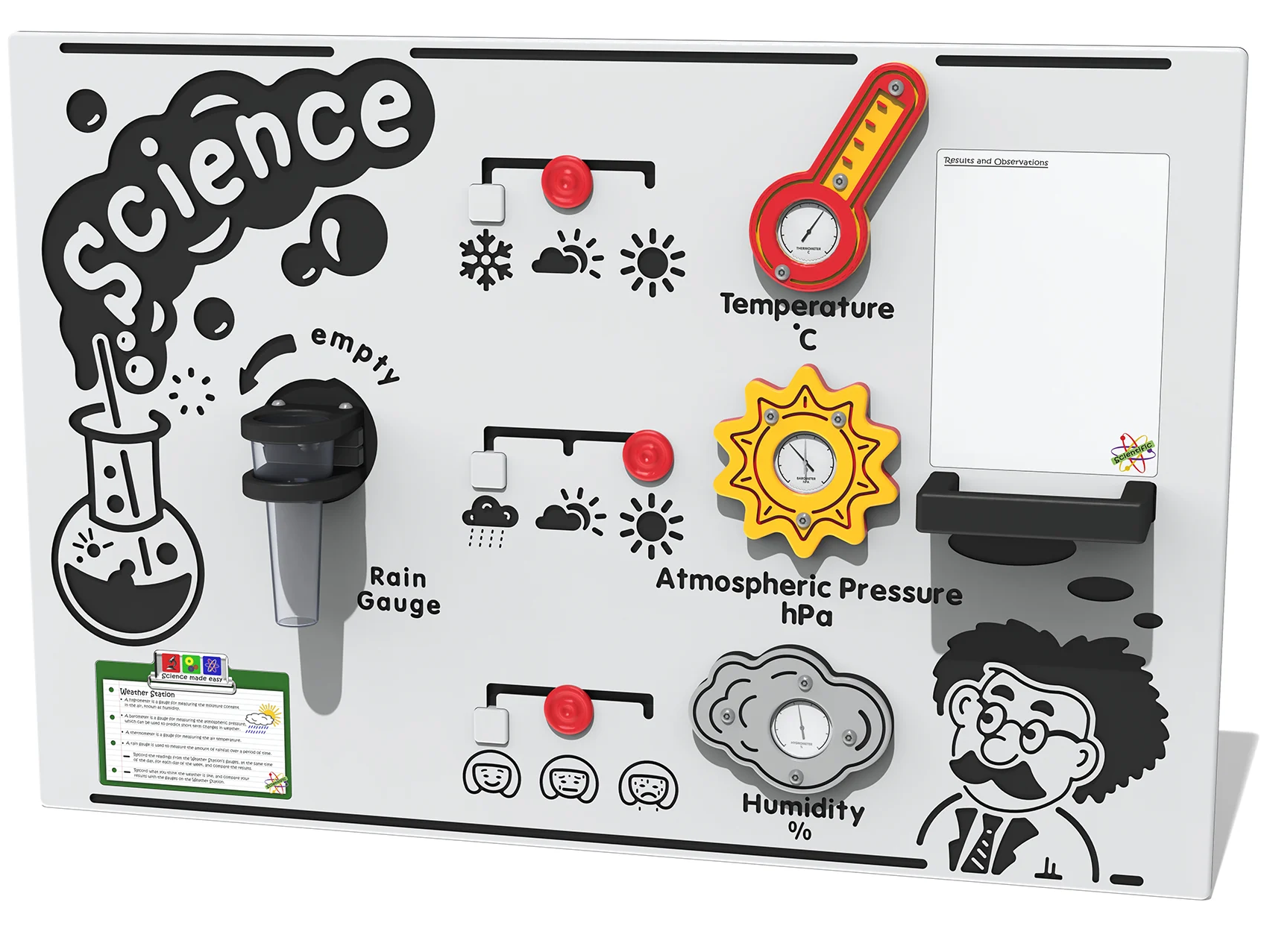 Scientific Weather Station Play Panel Thumbnail 1