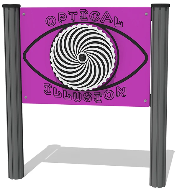 Spinning Spiral Optical Illusion Play Panel Thumbnail 3