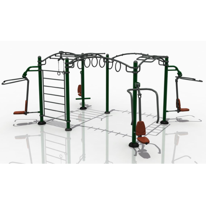 Hercules Outdoor Fitness Rig Thumbnail 2