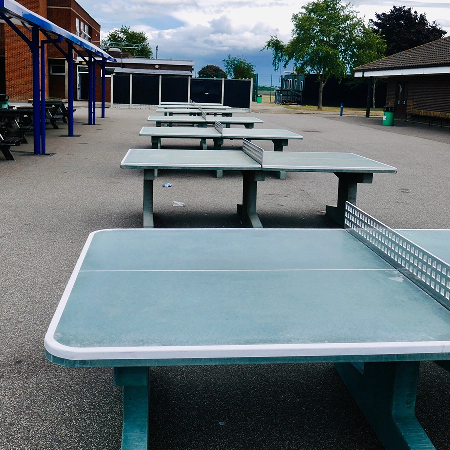 Concrete Table tennis tables