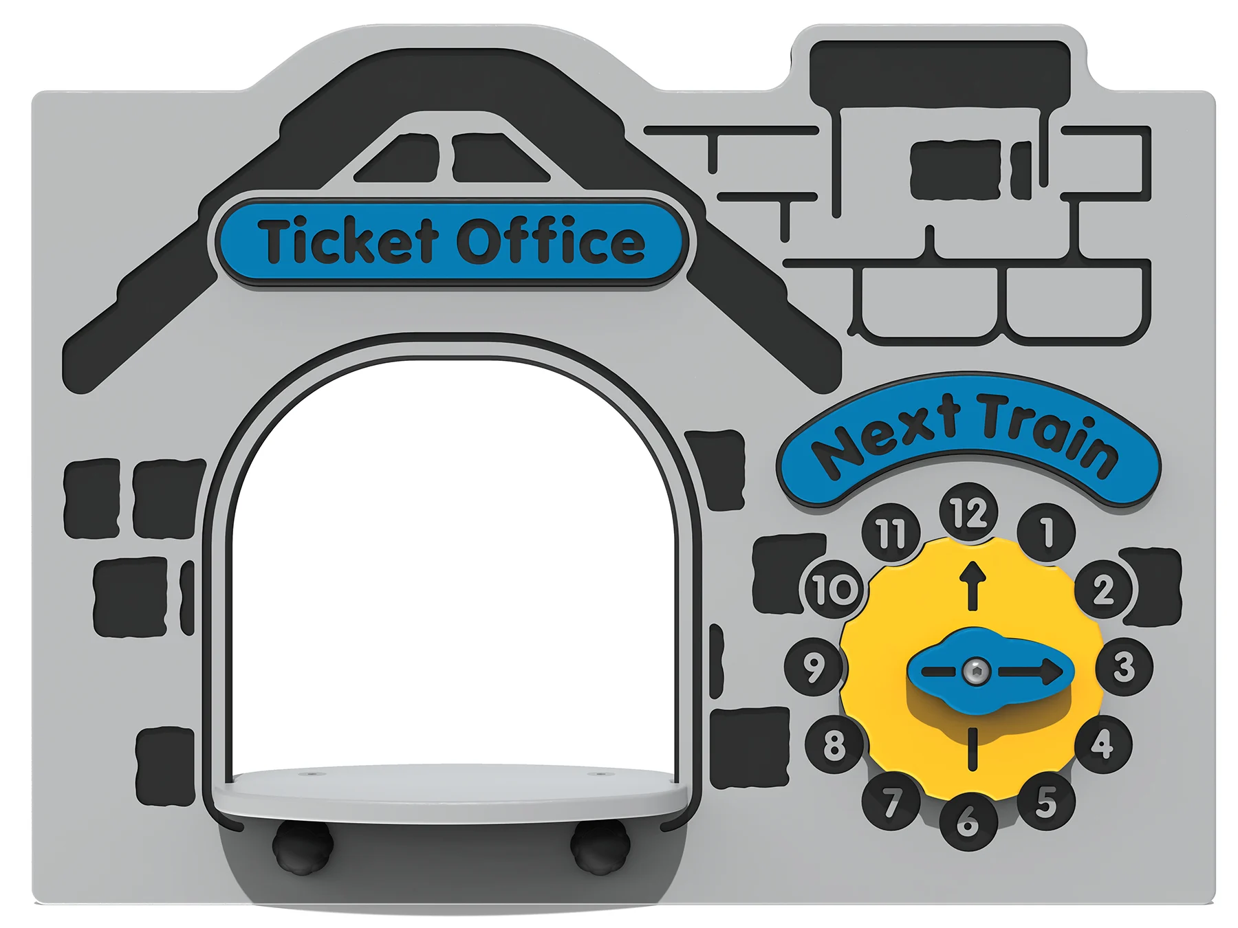 Train Ticket Office Play Panel Thumbnail 2