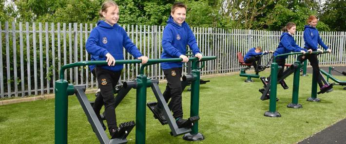Children's Outdoor Fitness - Outdoor Gym Equipment