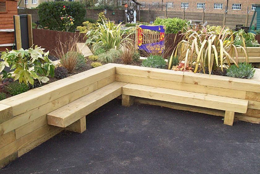 Timber Planters 