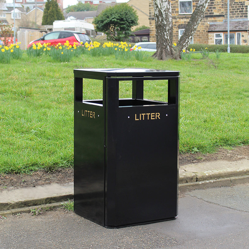 112 XL Steel Litter Bin